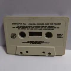 SICK OF IT ALL カセットテープ アルバム