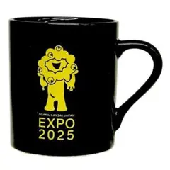 EXPO2025 ミャクミャク マグカップ BK ブラック