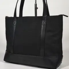 極美品 ANNE KLEIN トートバッグ キャンバス レザー A4OK 肩掛け