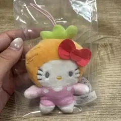 サンリオ　ハローキティ　シークレットマスコットにんじんフード
