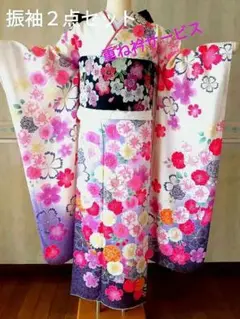 4541 振袖 2点セット 成人式 結婚式