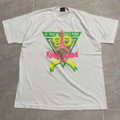 90s シングルステッチ USA製 キングスアイランド 遊園地 プロモ T