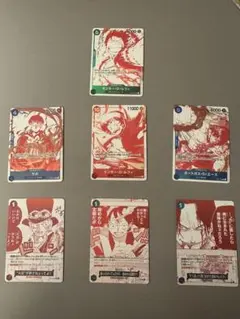 ワンピース カード プロモ7枚　コンプリート