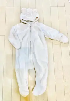 SALE！美品☆OLD NAVY カバーオール ジャンプスーツ くま耳　起毛