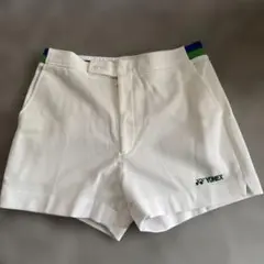 YONEX メッシュショートパンツ ホワイト　メンズ