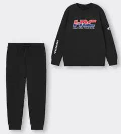 未開封！MサイズGU×Honda ソフトスウェットラウンジセット(長袖) HRC