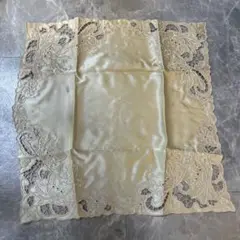 シルク レース ハンカチ 28.5cm