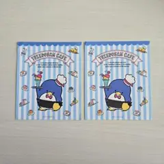 タキシードサムカフェ　ノベルティステッカー