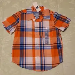 新品　ベビーギャップ 半袖シャツ チェックシャツ