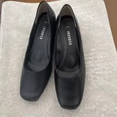 CLOSSHI 黒 プレーンパンプス 24.5