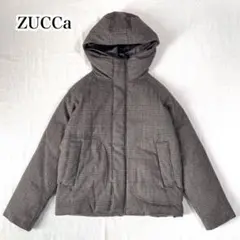 ♡美品 ZUCCa♡グレンチェック柄 ダウンジャケット Mサイズ