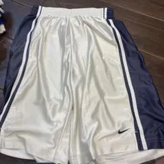 Nike バスケットボールパンツ Lサイズ ホワイト/ネイビー