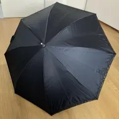 【未使用品】ランバンコレクション フリル 晴雨兼用 ショート傘 日傘 ブラック
