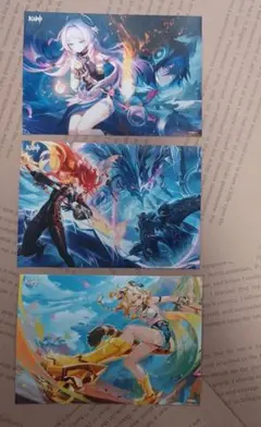 原神　ファミマ　ブロマイド　L版　3弾　まとめ売り