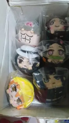 鬼滅の刃 ぬいぐるみ 6体セットマメころりん