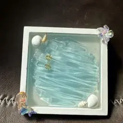 海のレジンアート 立体オブジェ