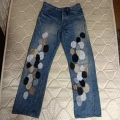 mina perhonen リメイクデニムパンツ ジーンズ
