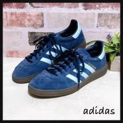【adidas アディダス 】スエード スニーカー 26.5cm 紺 美品