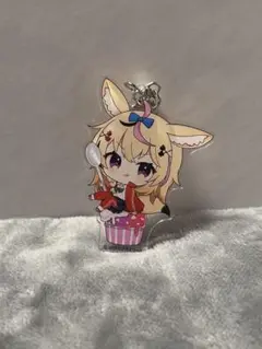 ホロライブ しらけんスイパラコラボ アクリスキーホルダー 尾丸ポルカ