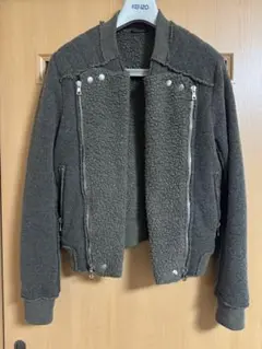 pierre balmain ブルゾン　ウール　ブラウン　ファスナー　　新品 pierre balmain ブルゾン ウール ブラウン ファスナー 新品