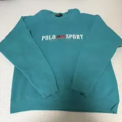 Polo Sport ターコイズ スウェット 激レア