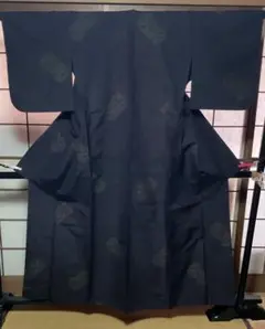 紬　単衣　　1045