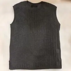 lelill レリル ハイテクギマワイドリブノースリーブ