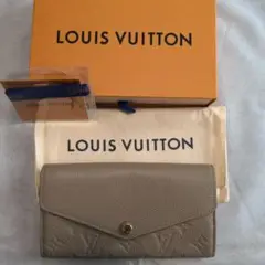 ルイヴィトン長財布 ポルトフォイユ サラ アンプラント