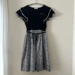 【美品・定価2.75万】ポンポネットジュニア リバティワンピース 160