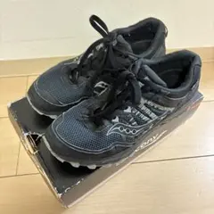 ★値下げ★saucony ブラック スニーカー 28.5cm