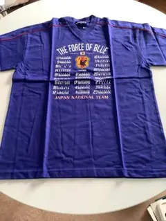 日本代表 代表メンバーTシャツ(Japanブルー)Lサイズ