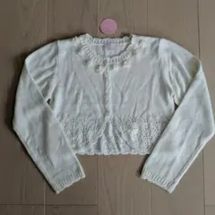 タイムセール!新品 マザウェイズ ボレロカーディガン サイズ130〜140