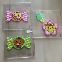 みかんぼうや　ワッペン　アップリケ　サンエックス　平成レトロ