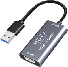 USB HDMI 変換アダプタ キャプチャーボード ゲームキャプチャーl23