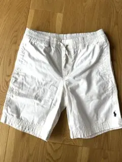 Polo Ralph Lauren ホワイトハーフパンツ M(10-12)