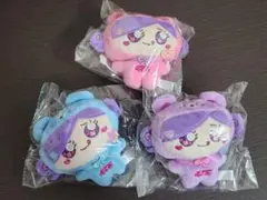 ③ しなクマ マスコットぬいぐるみ 全3種セット しなこ