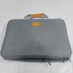 ZINZ パソコンケース 15-16 インチ 可変容量PCバッグ グレー