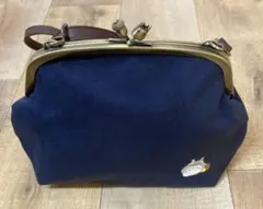未使用品★となりのトトロ ぱちっとぱかっと がま口ショルダーバッグ文様ならべ★