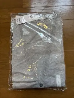 新品未開封GU ドルマンスリーブカーディガン 七分袖　グレー