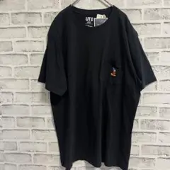 新品タグ付き☘️ユニクロ UT ディズニー ファンタジア Tシャツ ブラックXL