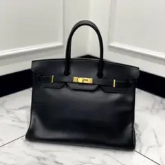 HERMES エルメス バーキン35 クシュベル ブラック