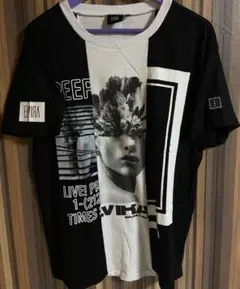 【リメイクガール ツートーン 】ヌビアン 別注レア エルビラ Tシャツ 希少品