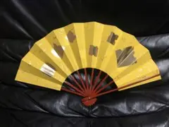 扇子 29cm 金色紙 金銀ノギ 舞扇子 舞踊 大衆演劇 着物 和装 小物
