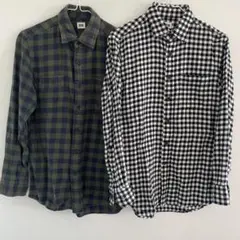 UNIQLO ユニクロ チェック柄ネルシャツ Sサイズ メンズ まとめ売り