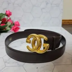 GUCCI 可愛い GCマーク ゴールド ロゴ ベルト スーツ ワンピース
