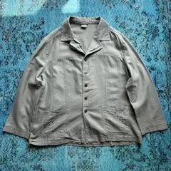 80s 90s EURO linen studs design jacket