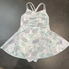 OP 花柄ワンピース水着 120cm