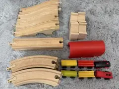 IKEA 木製トレインレールセット
