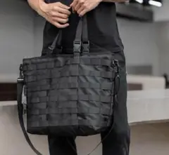トートバッグ メンズ ブラック 黒 大容量 ショルダーバッグ 通勤 新品 A4
