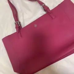【美品】トリーバーチ トートバック ピンク 通勤カバン プライベートバック